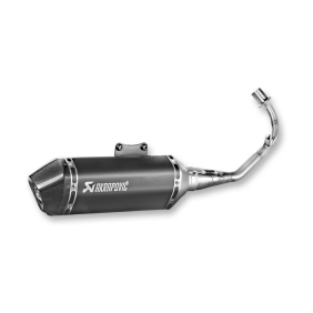 Escape completo Akrapovic para Vespa Primavera 125 iget abs/125 s iget abs/150 iget abs/150 s iget abs | Sprint 125 iget abs/s iget abs | Sprint 150 s iget abs | SKU: S-VE125R2-HZBL