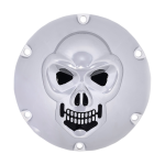 Drag Specialties Side cover Cvr Drby Skl Chr 04-22Xl