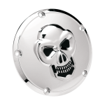 Drag Specialties Seitenabdeckung Skull Derby Cvr 99-18 Tc