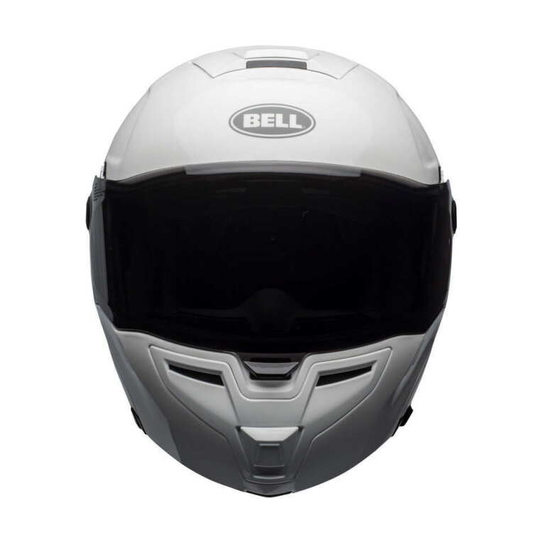 Casco modulare Bell SRT Modular Solid - Blanco brillo