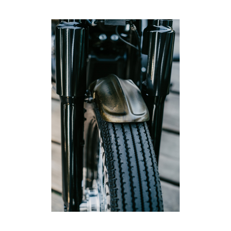 Guardabarros delantero Cult Werk Fr Fender Old School Bk