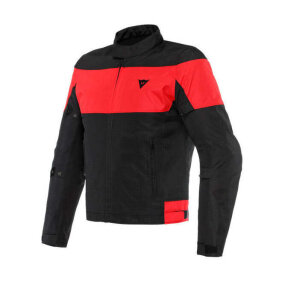 Dainese Elettrica Air Tex Black / Black / Lava-Red