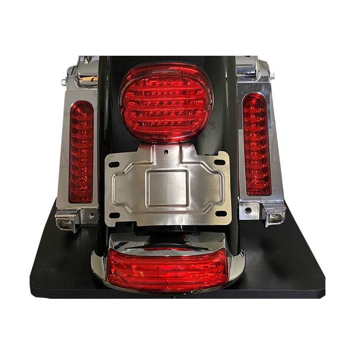 Custom Dynamics License plate holder Mount License Relo Fl Chr