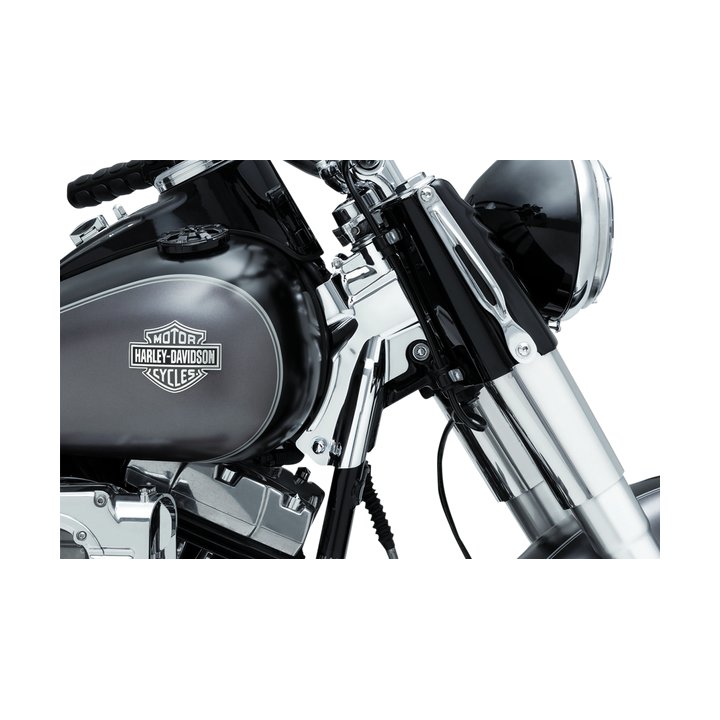 Couvercle latéral Kuryakyn Cover Frm Neck 07-17 Flst