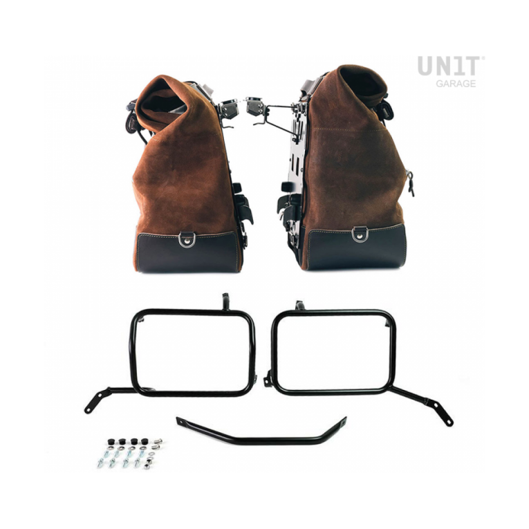 Alforja Unit Garage 2 CULT 40L & 50L Bags + Moto Guzzi 85TT Supports