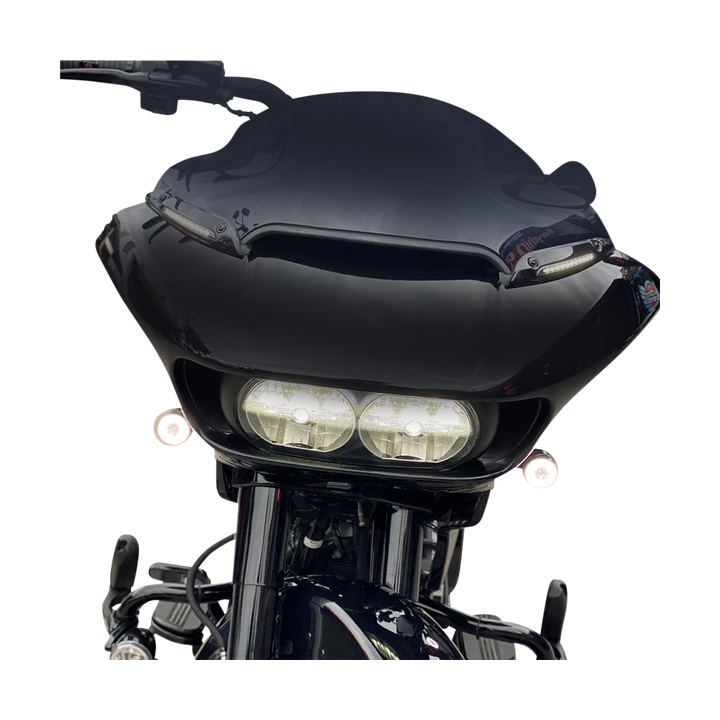 Custom Dynamics Blinker Trim W-Shld Fltr Blk