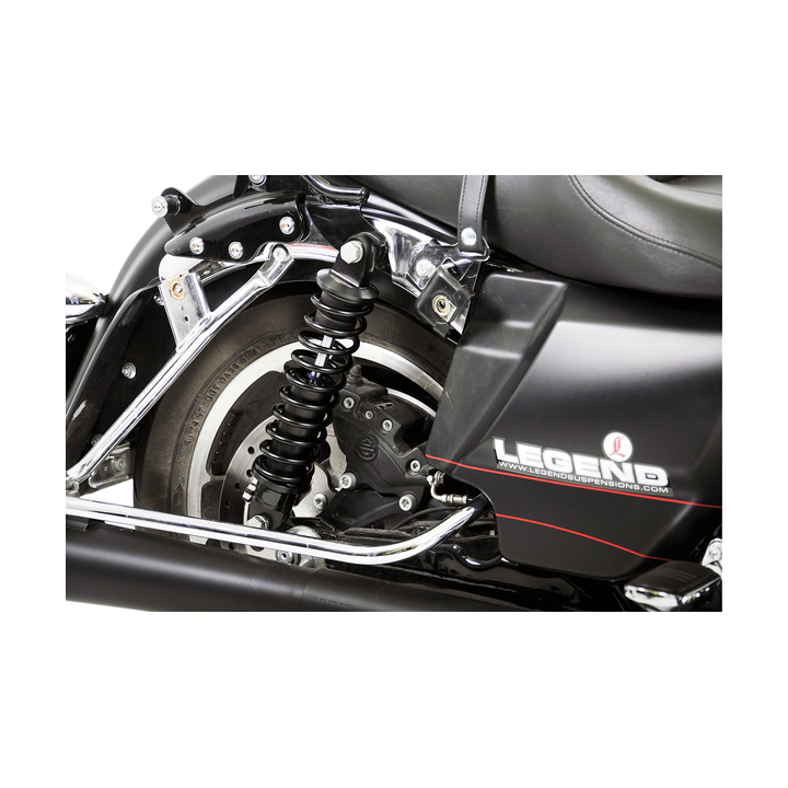 Amortiguador trasero Legend Suspension Shocks Revo Blk Fl 12"