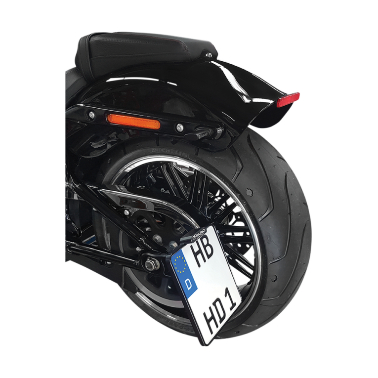 Portamatrícula Heinz Bikes Lic.Sm Bonv Bob 17-20 Bk