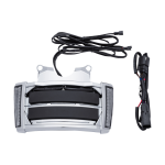 Portatarga Ciro Frame Lp W/Leds Chr/Smk