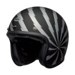Casque jet Bell CUSTOM 500 DLX SE VERTIGO Negro Mate/Plata