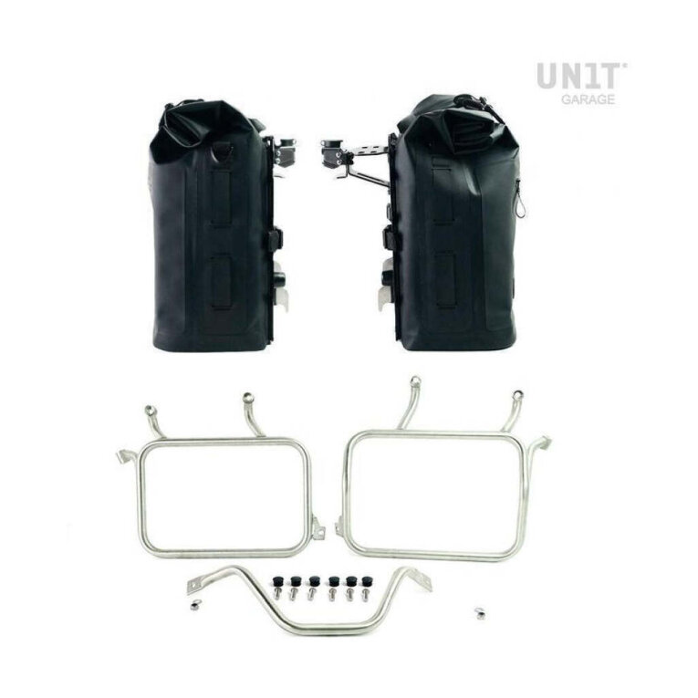 Alforja Unit Garage 2 Khali Bags 35L & 45L + Supports Ducati Desert