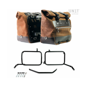 Alforja Unit Garage 2 CULT 40L & 50L Bags + Moto Guzzi 85TT Supports