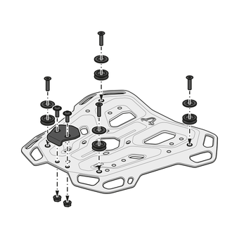 Support à bagages SW Motech Adventure-Rack