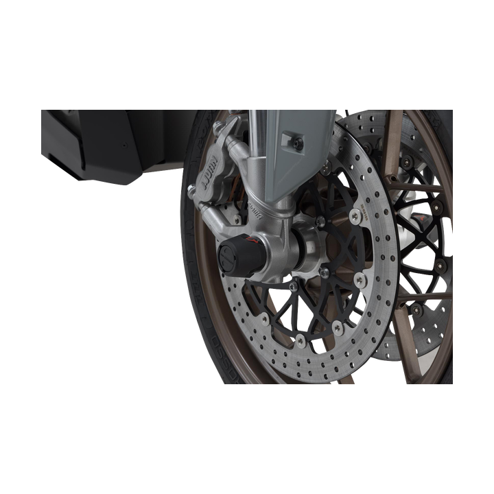 Tope y/o diábolo SW Motech Front Axle Slider Set
