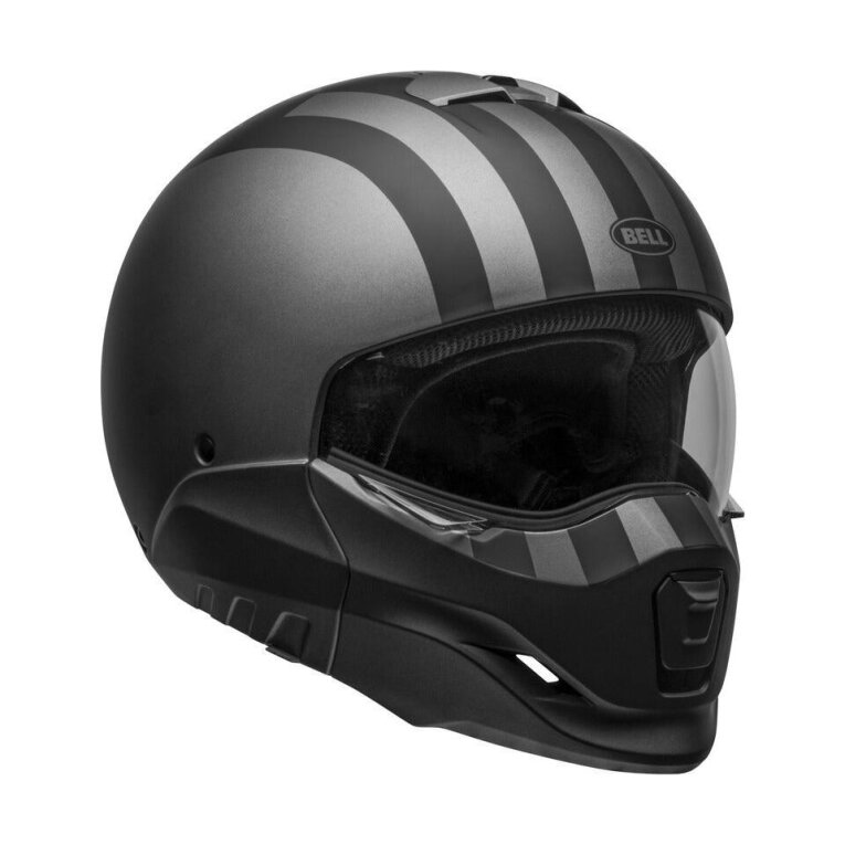 Casque modulaire Bell BROOZER FREERIDE Gris Mate/Negro