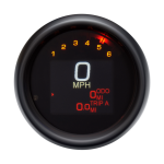 Cuentakilómetros Dakota Digital Speedo 3/3/8 Bl Bz 04-11