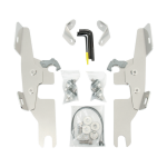 Memphis Shades Windshield Mnt Kit Bw Switchbac Pol