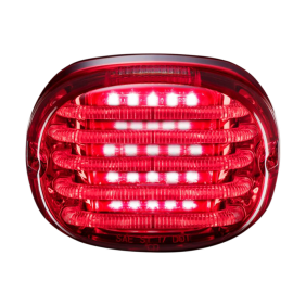 Luz de freno Custom Dynamics Tailight Sb W/Wnd Red