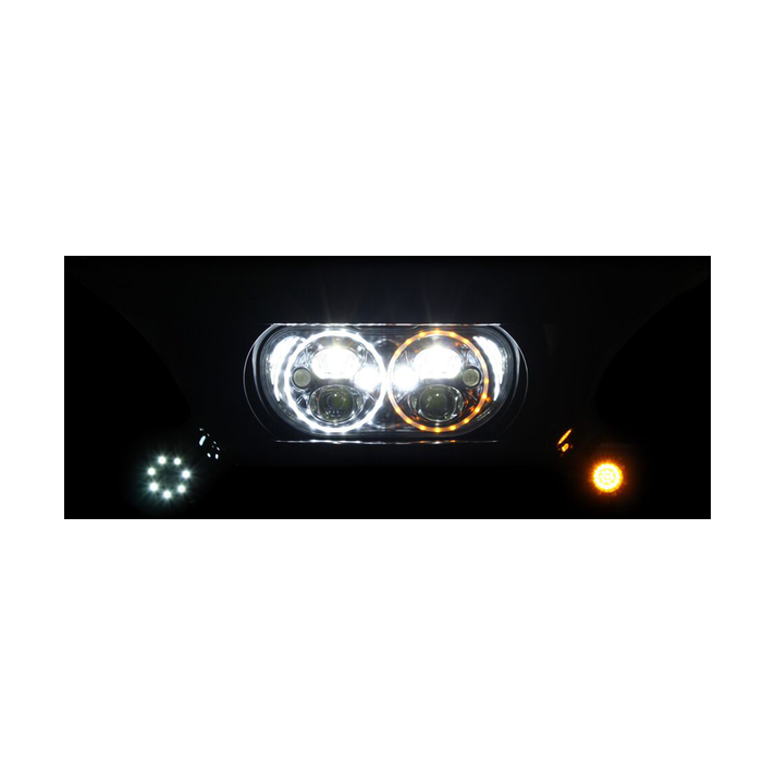 Custom Dynamics Scheinwerfer Headlight Fltr Black