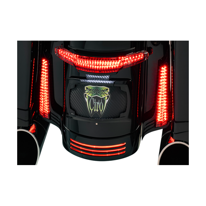 Luz de freno Ciro Lights Fill Flhx Blk/Smk