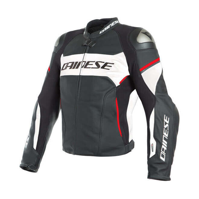 Dainese Racing 3 D-Air Black / White / Lava-Red
