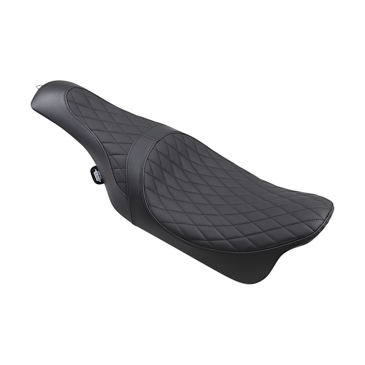 Assento de dois lugares Drag Specialties Seat Cablro Diamond Fl