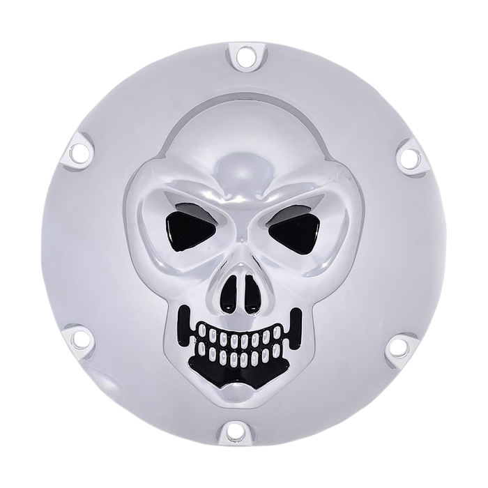 Drag Specialties Side cover Cvr Drby Skl Chr 04-22Xl