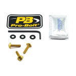 Suporte de carenagem dianteira Pro Bolt Scr Kit Screen 3 Gd