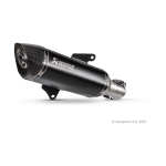 Silencioso Akrapovic para Honda | Adv 350 abs | Forza nss 350 abs | SKU: S-H3SO8-HRSSBL