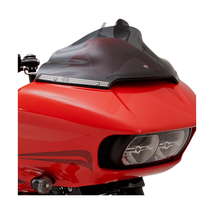 Klock Werks Windshield Trim W/S Logo 15+Fltr Bk