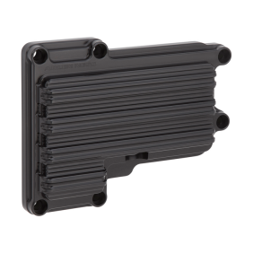 Tapa lateral Arlen Ness Cover Trans Black