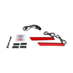 Custom Dynamics Turn signals Light Sbag Latch Ss8 Red