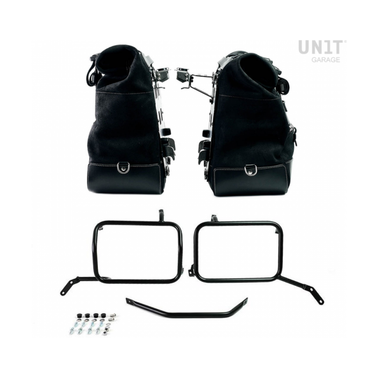 Alforja Unit Garage 2 CULT 40L & 50L Bags + Moto Guzzi 85TT Supports