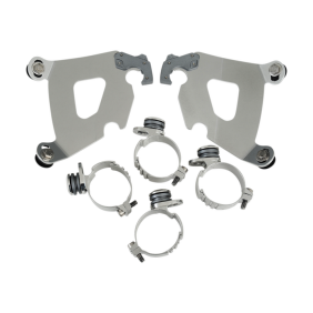 Memphis Shades Windshield Mnt Kit Cafe Fxd Pol