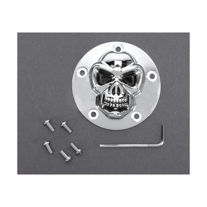 Drag Specialties Seitenabdeckung Skull Point Cvr 99-18 Tc