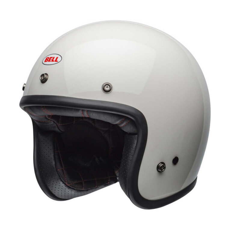 Casque jet Bell Custom 500 (Sin Accesorios) Blanco