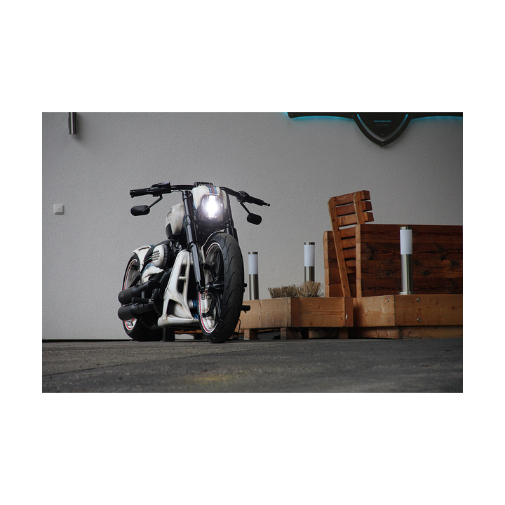 Cult Werk Complete front fairing Headlight V-Rod Raw