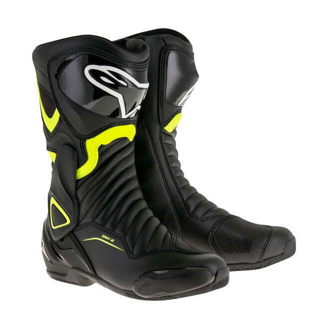 Alpinestars SMX-6 V2 Black / Yellow Fluo