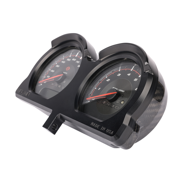 Instrumentación Thrashin Supply Co Gauge Reloc Kt Fltr Blk