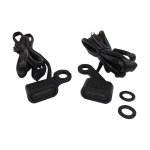 Drag Specialties Turn signals Lights Trnsig Blk Smk Xl