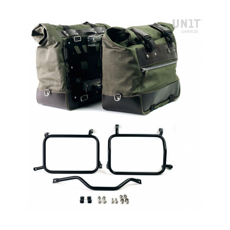 Alforja Unit Garage 2 CULT 40L & 50L Bags + Panamerica HD Supports