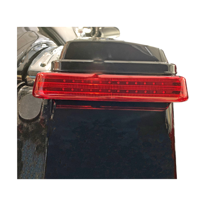 Custom Dynamics Brake lever Light Led Sbag Blk/Red