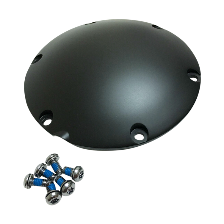 Drag Specialties Seitenabdeckung Cover Derby 04-22Xl Satbk