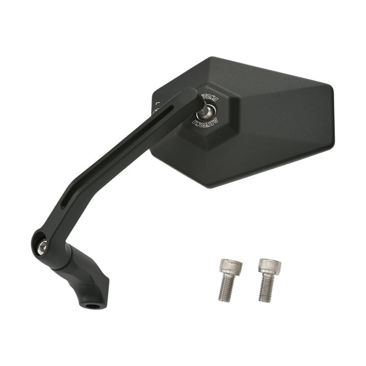 Daytona Generischer Spiegel D-Mirror-4 Hexagon Rod Alu Bk