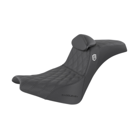 Assento de dois lugares Saddlemen Seat Sdc Perf Grip W/Br