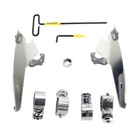 Memphis Shades Windshield Mnt Kit Bw Xl883L Pol