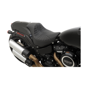 Asiento individual Drag Specialties Seat Solo Scrp Slv Fxfb18