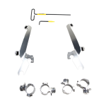 Memphis Shades Windshield Mnt Kit Ss Xl883L Pol