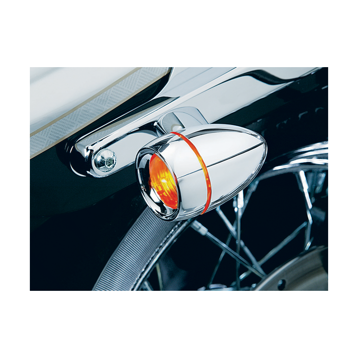 Intermitente Kuryakyn Deep Dish Bezel/Amb.Lens