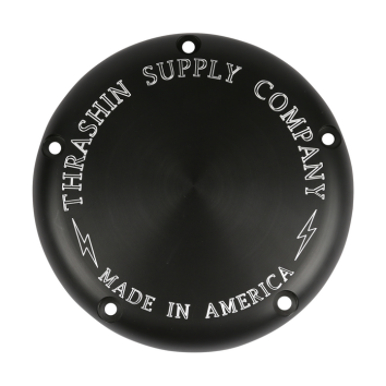 Tapa lateral Thrashin Supply Co Cover Derby Billet St Blk